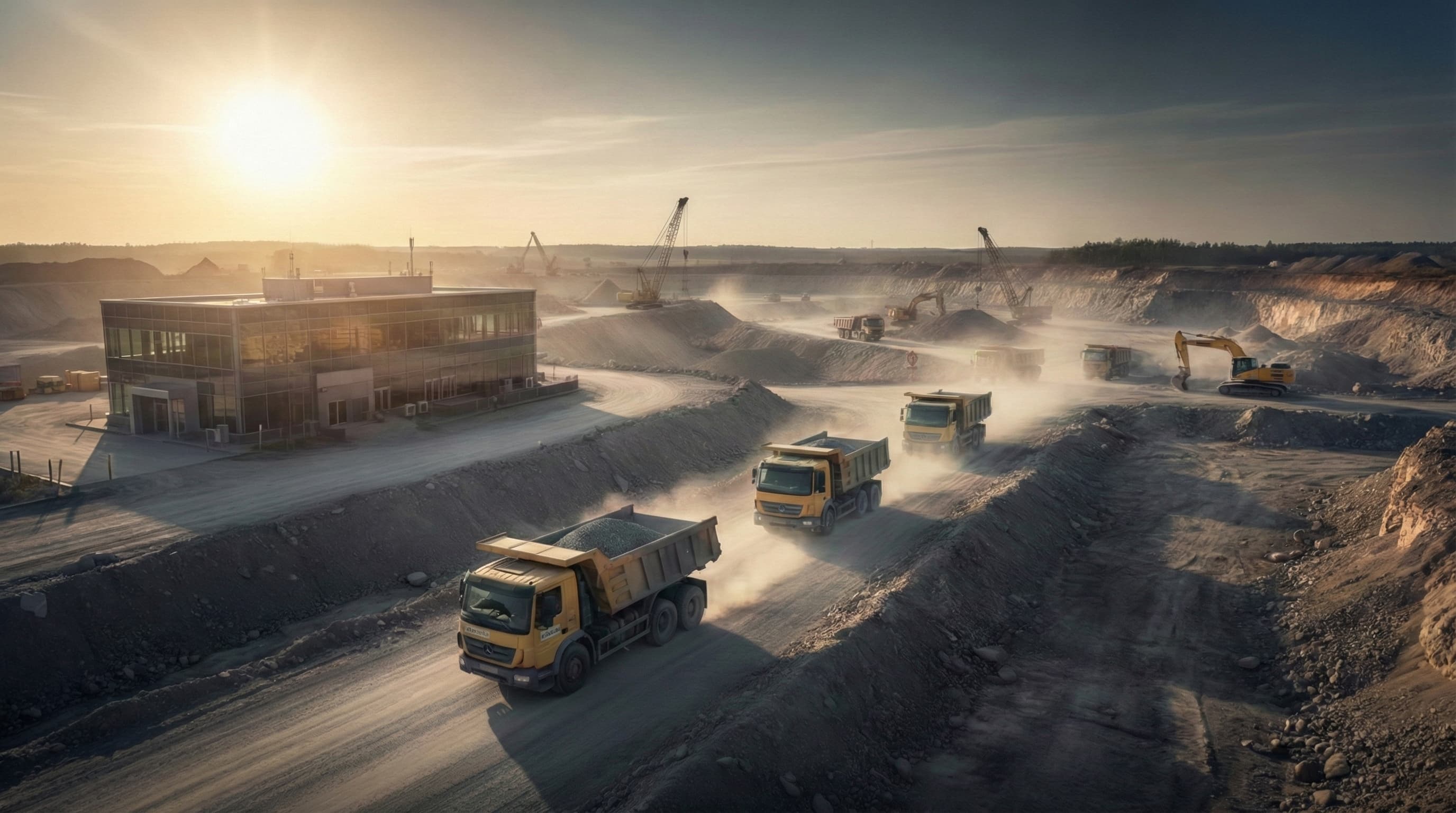 Construction Site Background